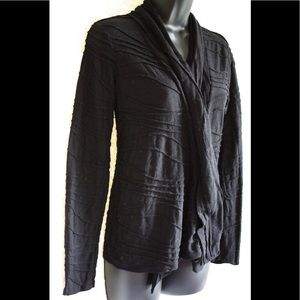 • Forever 21 • Black Ruffled Cardigan